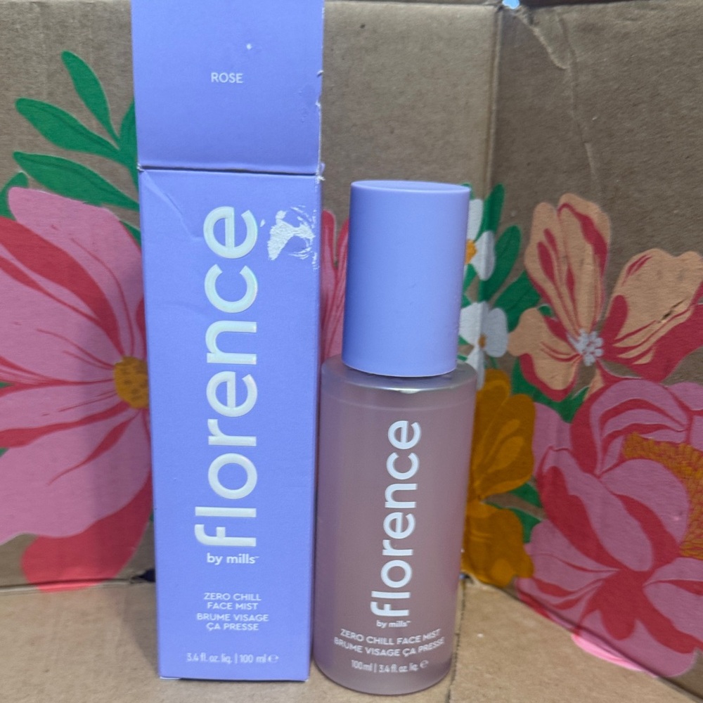 Florence by Mills Zero Chill Face Mist- Rose